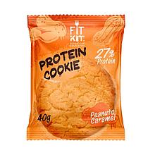 Печенье протеиновое Fit Kit Арахис-Карамель, 40 г
