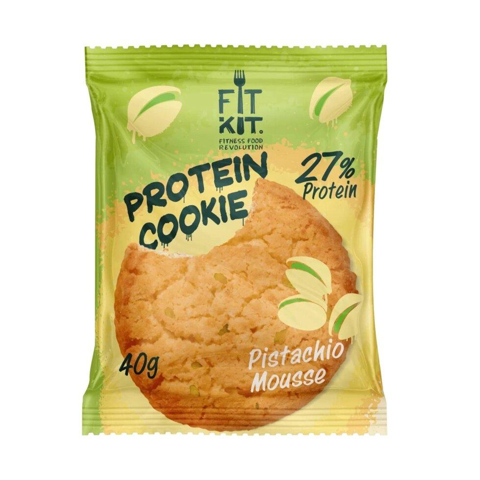 Печенье протеиновое Fit Kit Фисташковый мусс, 40 г