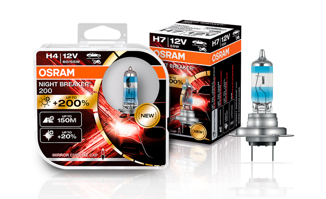 H7 OSRAM NIGHT BREAKER 200 64210NB200