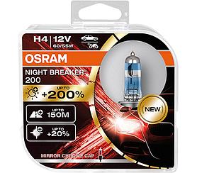 H4 OSRAM NIGHT BREAKER 200 64193NB200-HCB (2 штуки) комплект