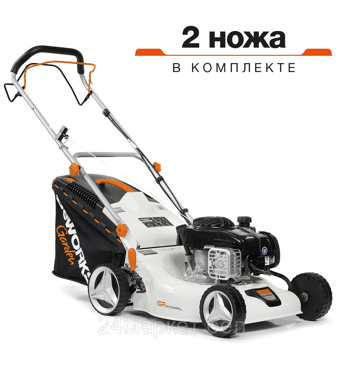 DeWORKS Газонокосилка бензиновая DeWORKS L 48SPB L 48SPB