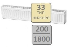 Радиатор стальной LEMAX Valve Compact 33-200 1800