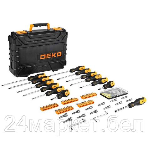 Набор отверток и бит DEKO SS83 в чемодане SET 83 065-0606, фото 2