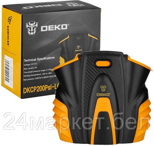 Насос автомобильный цифровой DEKO DKCP200Psi-LCD Plus 065-0796, фото 2