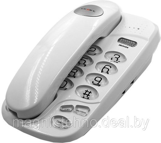 Проводной телефон TeXet TX-238 (белый) - фото 2 - id-p172584571