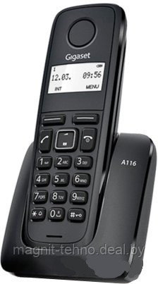 Радиотелефон Gigaset A116 (черный) - фото 2 - id-p172584574