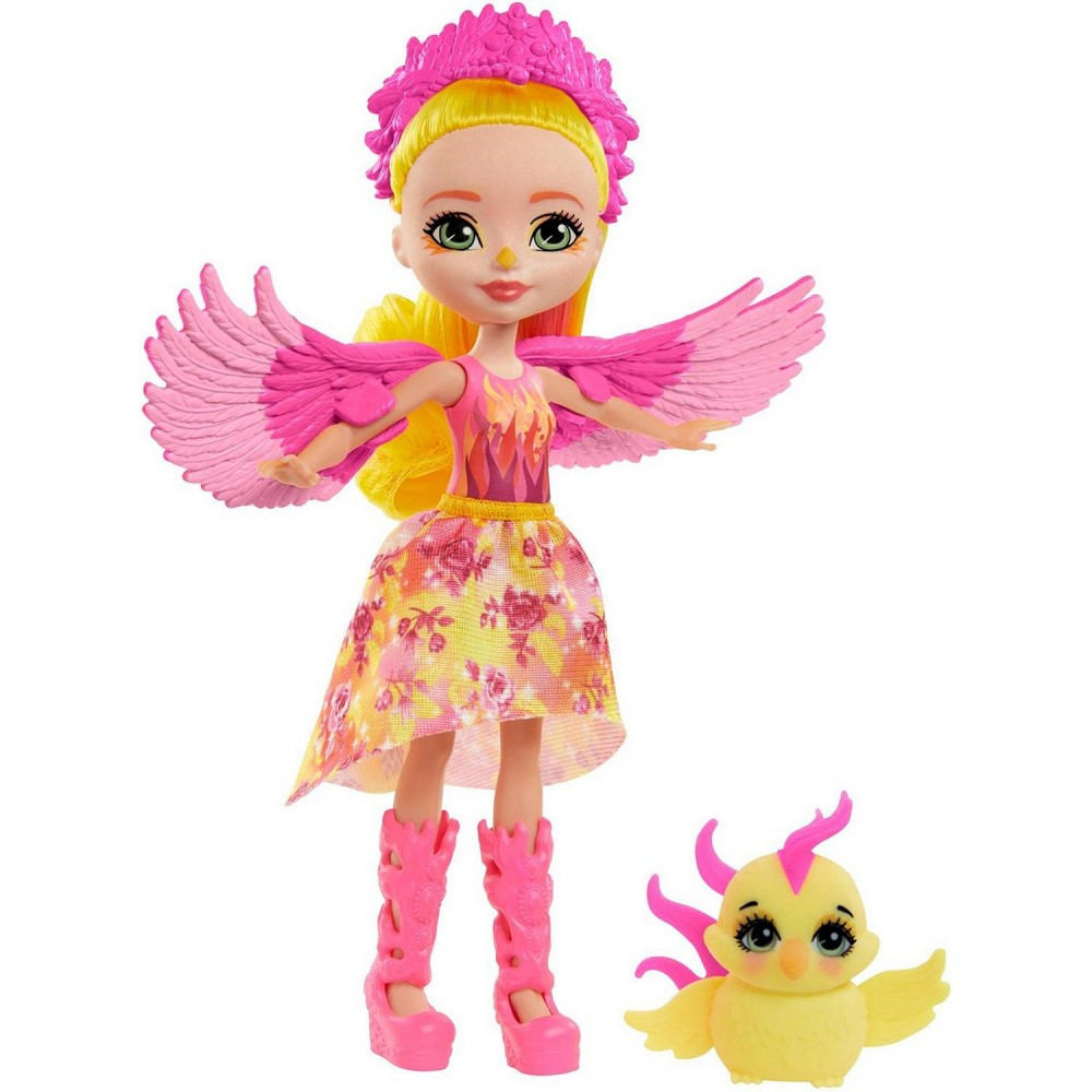 Кукла Фалон Феникс с питомцем Санрайз Enchantimals Mattel GYJ04