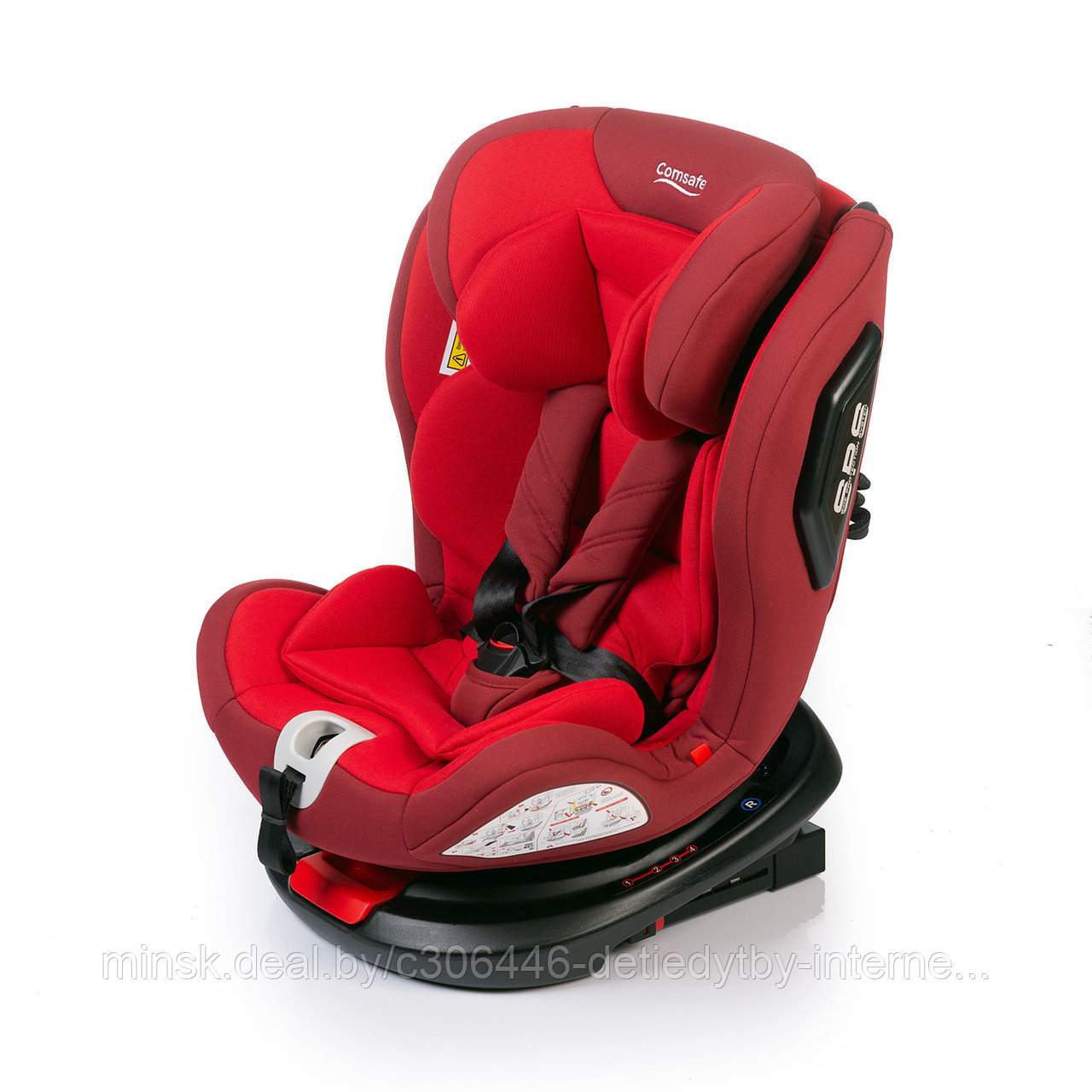 Автокресло 0-36 кг Comsafe Uniguard Isofix Red