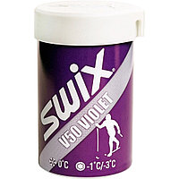 Мазь держания лыжная Swix V50 Violet Hardwax 0C, 45 гр.