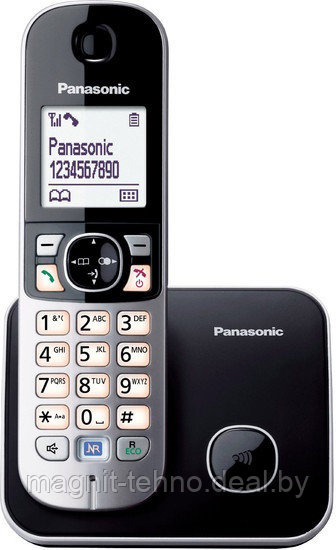 Радиотелефон Panasonic KX-TG6811RUB - фото 1 - id-p172593348