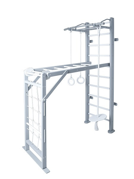 Детский спортивный комплекс Perfetto sport Scala in legno 2 grigiо PS-117
