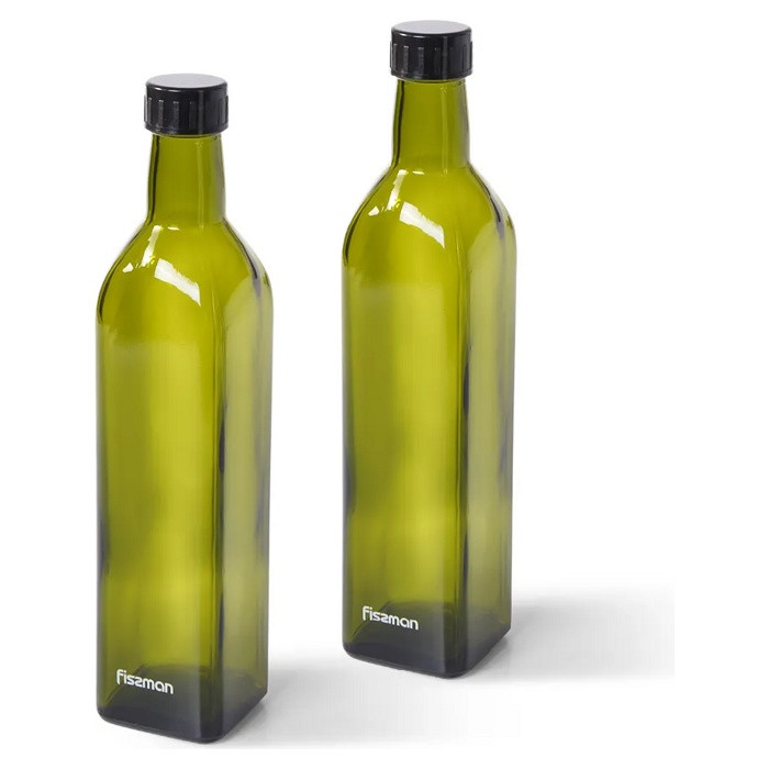 FISSMAN 6416 Набор бутылок для масла и уксуса 2х500 мл (стекло) Дания - фото 2 - id-p172595771