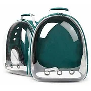 Рюкзак переноска  Pet Carrier Backpack для домашних животных (Зелёный)