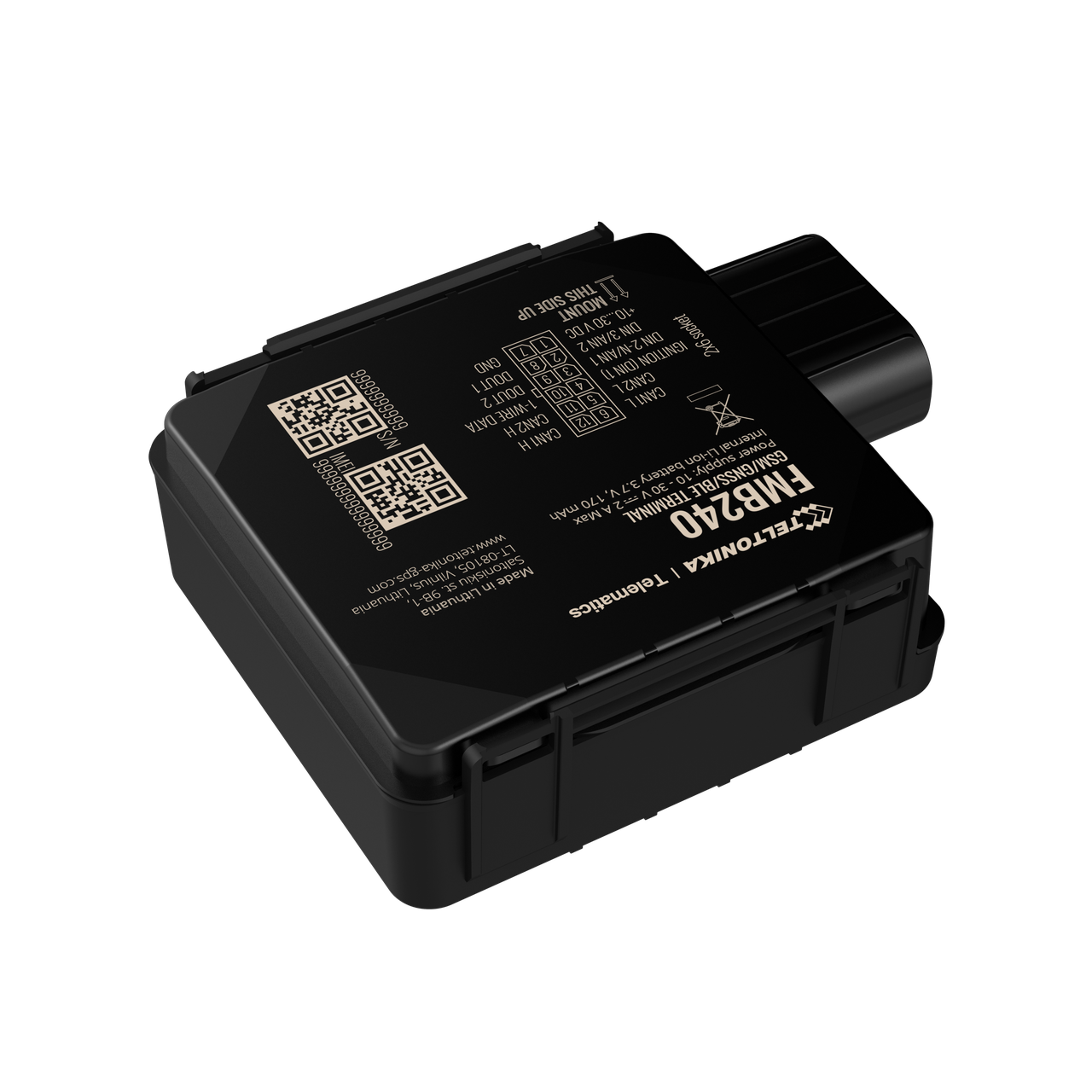 Автомобильный GPS трекер Teltonika FMB240 (с CAN-адаптером LV-CAN200) - фото 5 - id-p172604479
