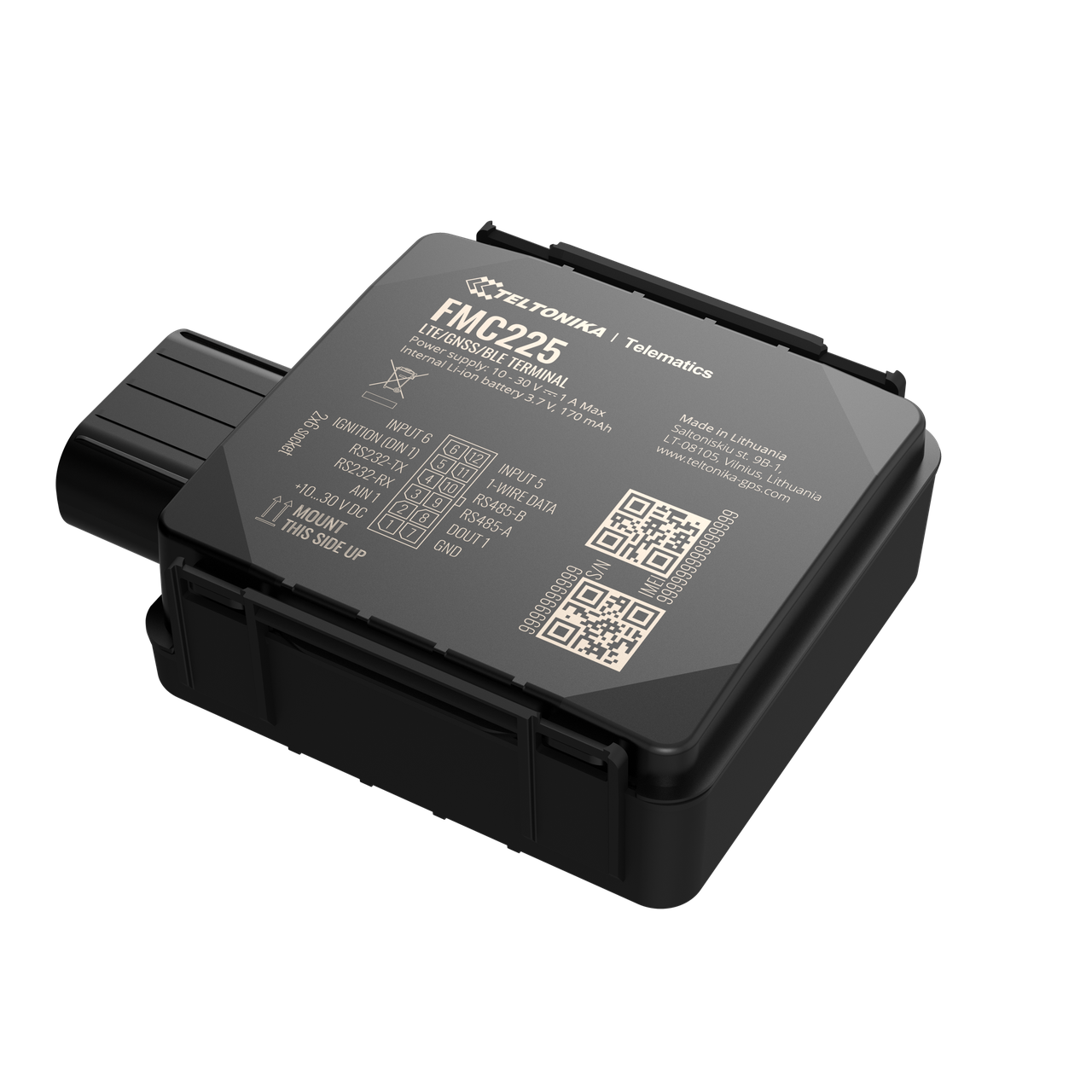Автомобильный GPS трекер Teltonika FMC225 (поддержка 4G/2G) - фото 1 - id-p172603419