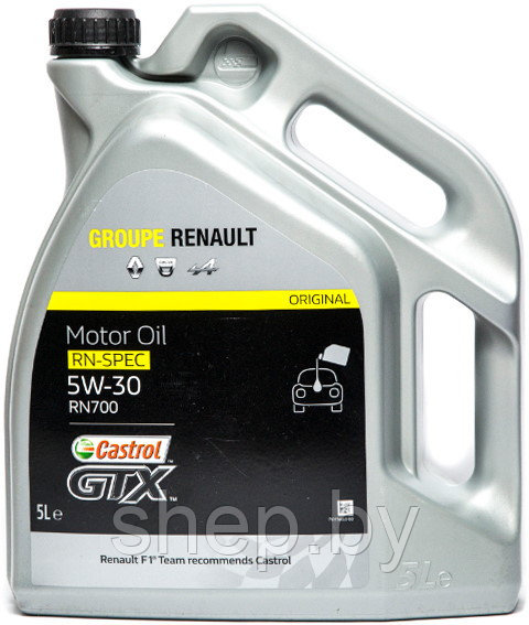 Моторное масло Renault GTX RN-SPEC 5W-30 RN700 5L - фото 1 - id-p172605439