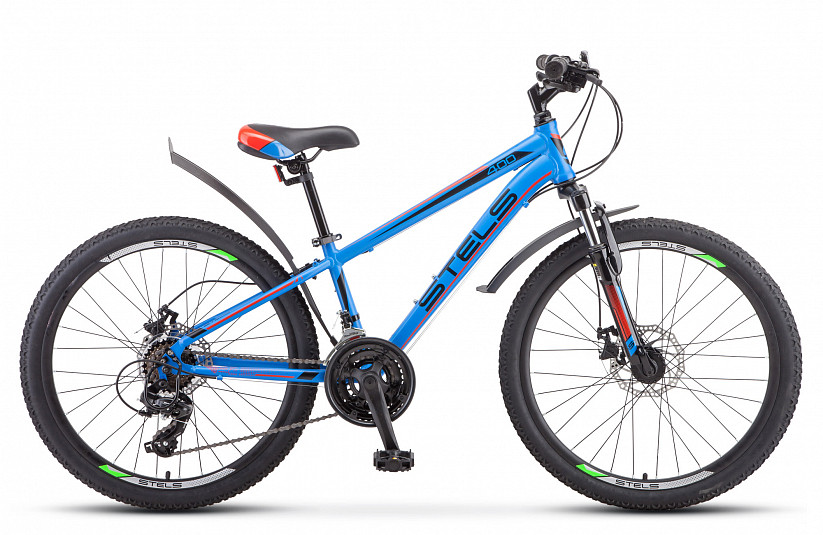 Велосипед Stels Navigator 400 MD 24" F010 (Синий/красный)