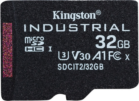 Карта памяти Kingston Industrial microSDHC SDCIT2/32GBSP 32GB, фото 2