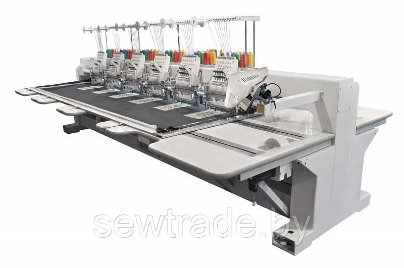 Промышленная шестиголовочная вышивальная машина VELLES VE 1206 FAS (500х800) - фото 5 - id-p172606824