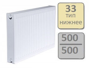 Радиатор стальной LEMAX Valve Compact 33-500 500