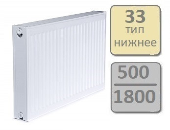 Радиатор стальной LEMAX Valve Compact 33-500 1800