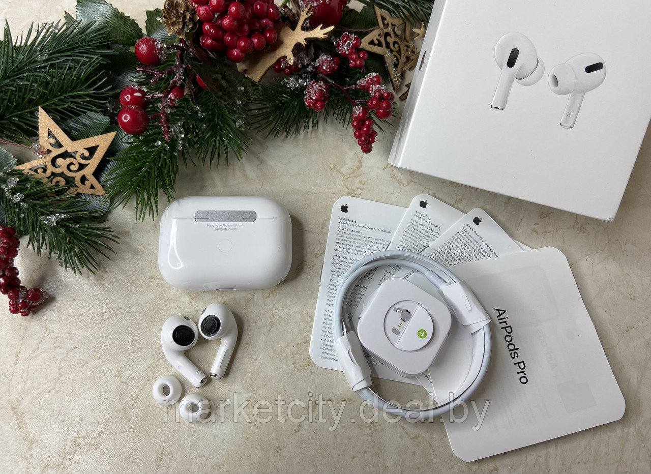 Беспроводные наушники AirPods Pro с шумоподавлением - фото 4 - id-p172636020