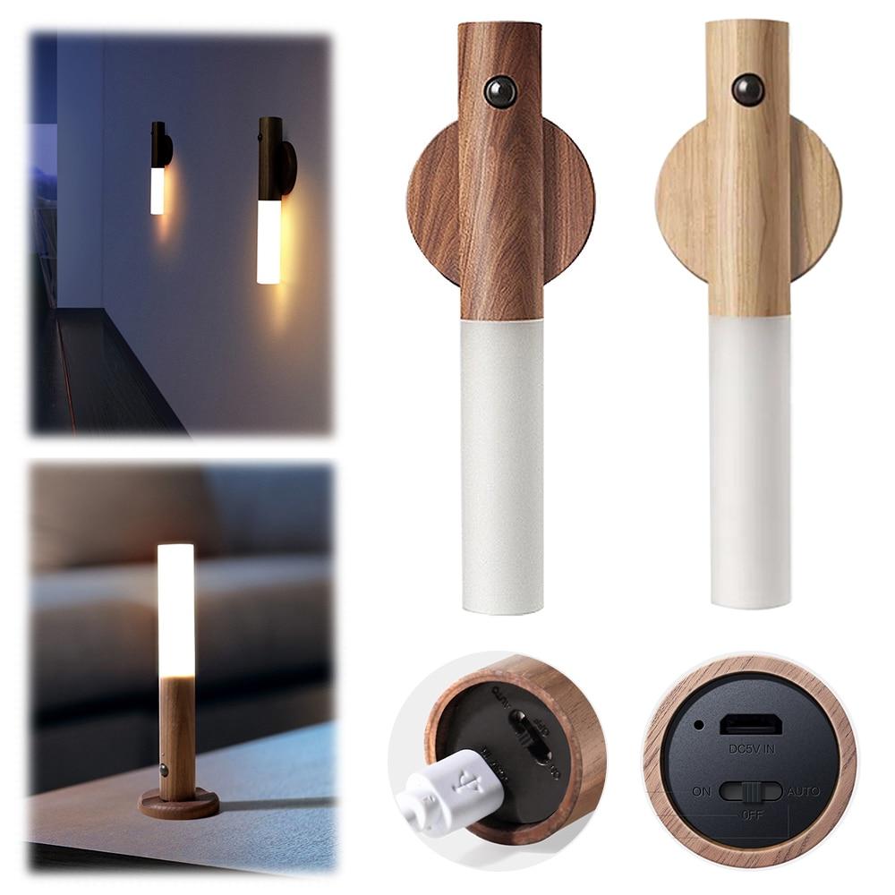 Светильник-ночник ЛЮЧИЯ L200 Woodlight с датчиком движения - фото 4 - id-p172645157