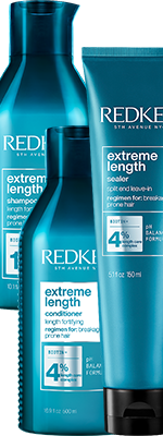 Комплект Редкен Экстрем Лэнгс шампунь + кондиционер + уход (300+250+150 ml) для укрепления длинных волос - - фото 1 - id-p166875546