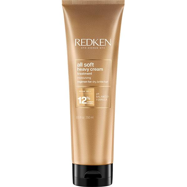 Маска Редкен Олл Софт для питания и увлажнения сухих и ломких волос 250ml - Redken All Soft Heavy Cream - фото 2 - id-p166875563