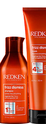 Комплект Редкен Фриз Дисмис шампунь + маска (300+250 ml) для гладкости и дисциплины волос - Redken Frizz