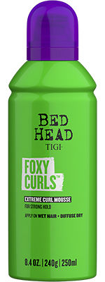 Мусс ТиДжи для создания эффекта вьющихся волос 250ml - TIGI Curls and Waves Foxy Curls Mousse For Strong Hold