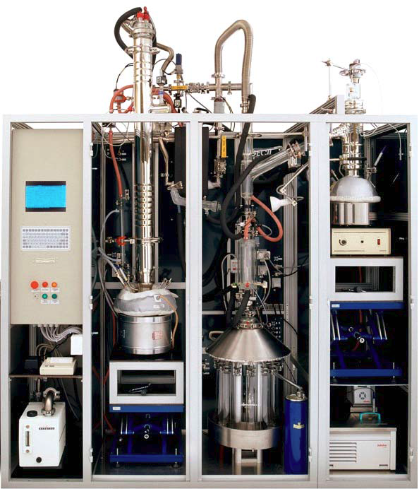 Автоматический аппарат атмосферно-вакуумной дистилляции Gecil Process MINIDIST PLUS - фото 1 - id-p172650415
