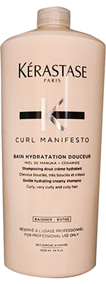 Шампунь Керастаз Керл Манифест для любых кудрей и локонов 1000ml - Kerastase Curl Manifesto Bain Hydratation