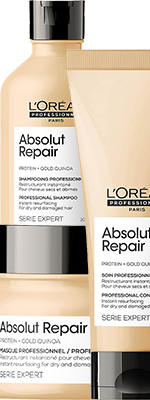 Комплект Керастаз Абсолют шампунь + кондиционер + маска (300+200+250 ml) для восстановления поврежденных волос - фото 1 - id-p109245157