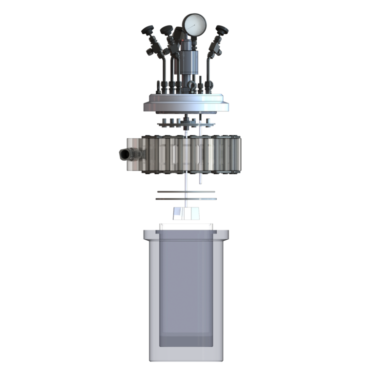 Реактор высокого давления UOS Lab РВД-3 - фото 3 - id-p172653995