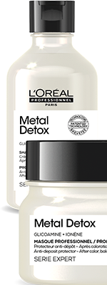 Комплект Керастаз Металл Детокс шампунь + маска (300+250 ml) для восстановления окрашенных волос - Kerastase - фото 1 - id-p166875452