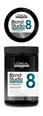 Пудра Лореаль Блонд Студио с бондингом для осветления до 8 тонов 500g - Loreal Professionnel Blond Studio