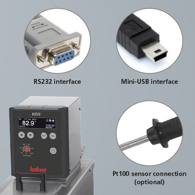 Нагревающие термостаты-циркуляторы с ванной для внешнего и внутреннего применения Huber KISS 205B - фото 7 - id-p172652193