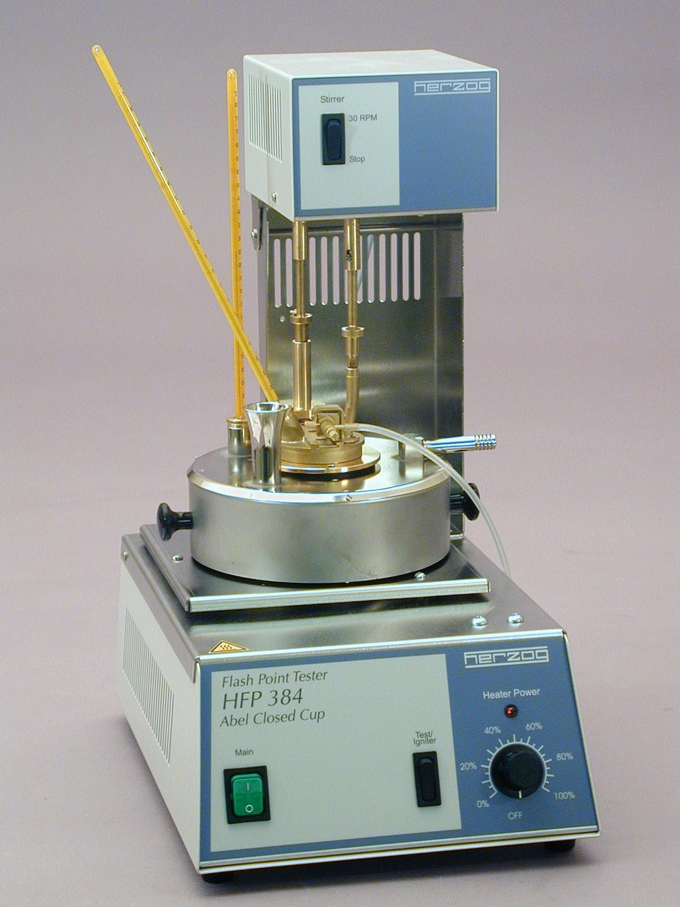 Ручные аппараты для определения температуры вспышки нефтепродуктов Herzog HFP 38X - фото 3 - id-p172652293