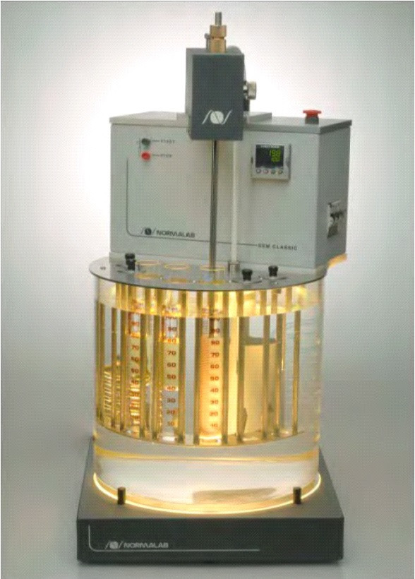 Аппарат для измерения склонности нефтяных масел, синтетических жидкостей к отделению воды Normalab DEM Classic - фото 1 - id-p172650263