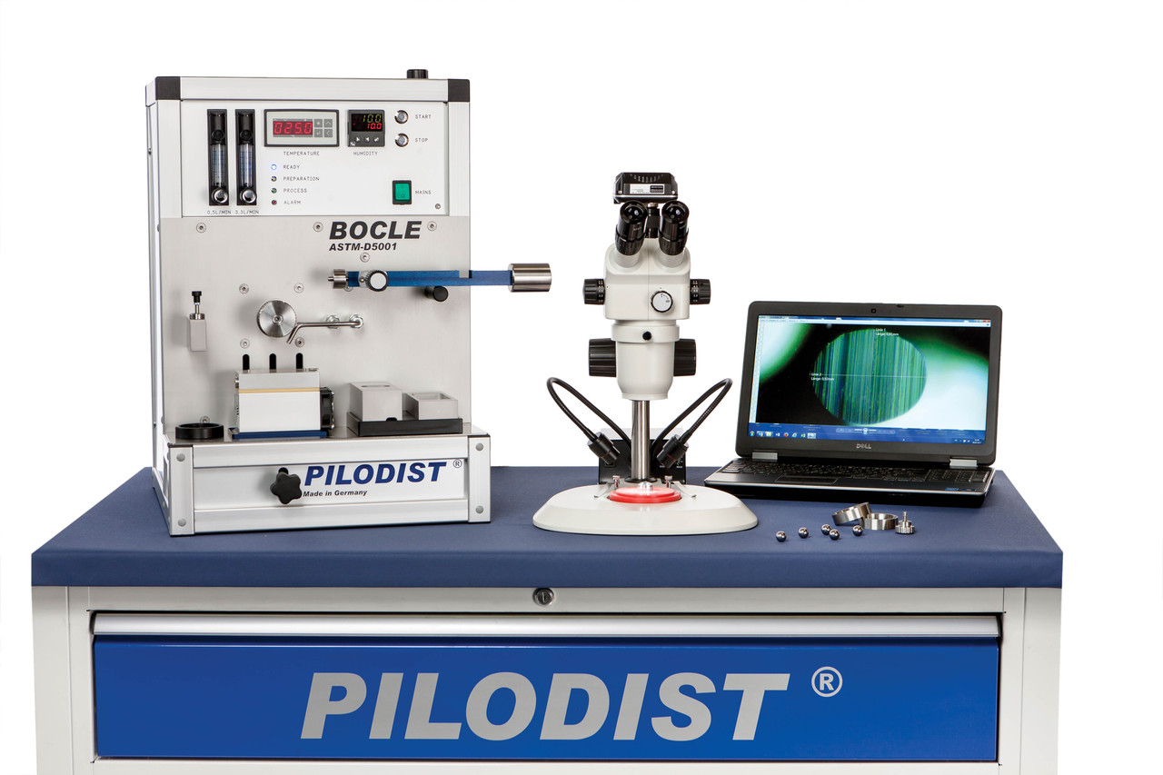 Автоматический аппарат для определения смазывающей способности топлив PILODIST ASTM D-5001 - фото 1 - id-p172653414