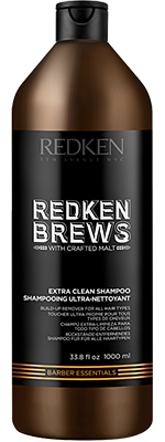 Шампунь Редкен Брюс Уход для волос для интенсивного очищения 1000ml - Redken Brews Haircare Extra Clean