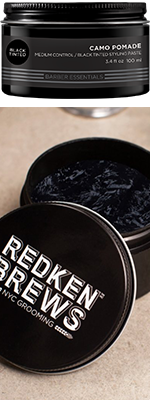 Помада Редкен Брюс Стайлинг с черным оттенком для укладки волос 100ml - Redken Brews Barber Essentials Camo