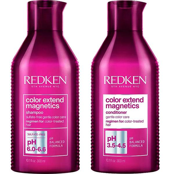 Комплект Редкен Колор Экстэнд Магнетикс шампунь + кондиционер (300+300 ml) для защиты цвета и ухода за - фото 2 - id-p166875499