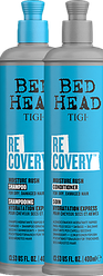 Комплект ТиДжи Бэд Хэд Восстановление шампунь + кондиционер (100+100 ml) для сухих и поврежденных волос - TiGi