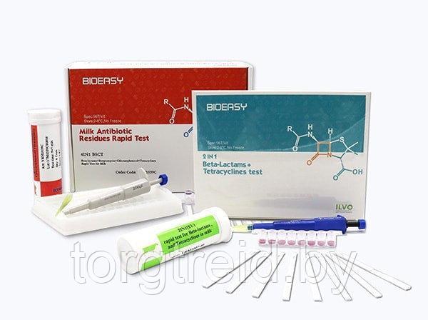 Экспресс-тесты BIOEASY 4в1 (канамицин, неомицин, гентамицин, спектиномицин)