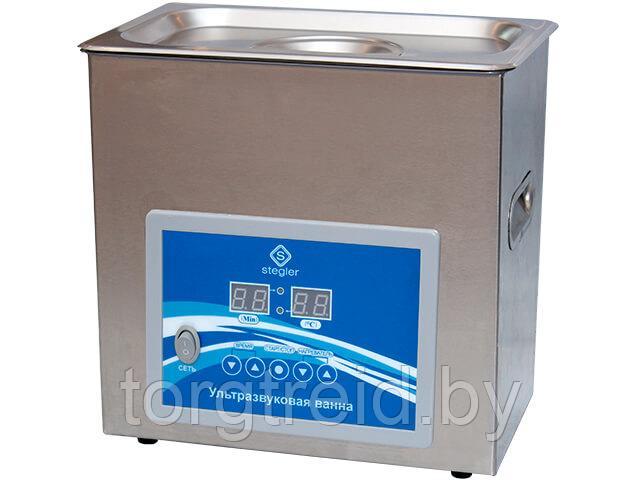 Ультразвуковая ванна (мойка) Stegler 3DT (3 л,20-80°C,120W)