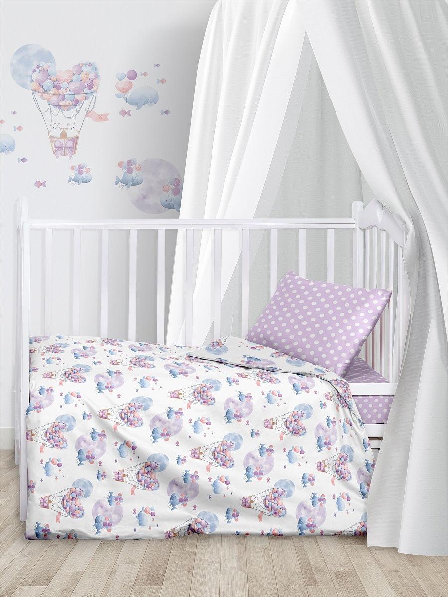 Детское постельное белье в кроватку «Juno» Китята 711974 (Детский)