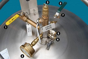 Сосуды Дьюара для жидкого гелия International Cryogenics серии IC - фото 1 - id-p172657000