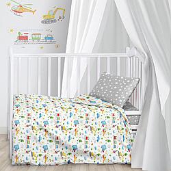 Детское постельное белье в кроватку «Juno» Детский рисунок 711975 (Детский)